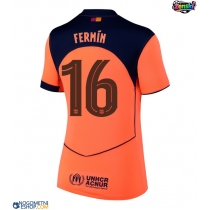 Ženski Nogometni dresi Barcelona Fermin Lopez #16 Tretji 2025-26 Kratek Rokav